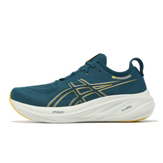 Asics 慢跑鞋 GEL-Nimbus 26 男鞋 藍綠 路跑 避震 亞瑟士 [ACS] 1011B794402