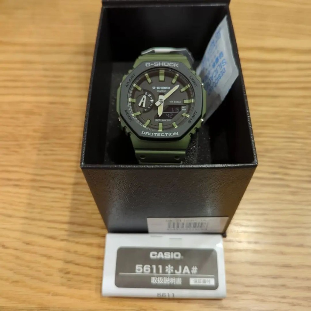 近全新 CASIO 手錶 GA-2100 G-SHOCK 照明 mercari 日本直送 二手