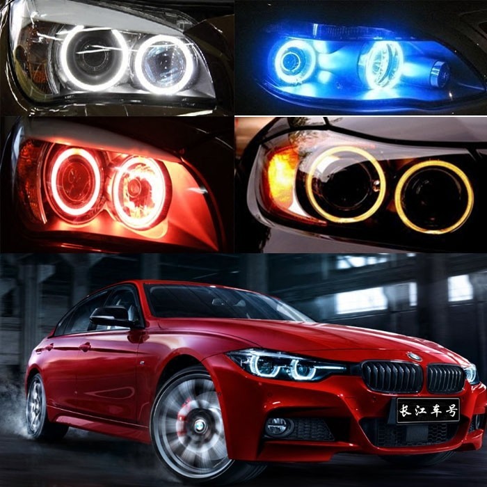 【現貨 天使眼】BMW E90E92E93M3系LED天使眼燈泡H8改裝320/325/318日行燈330