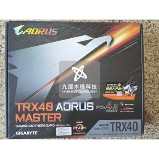 【24H出貨】庫存盒裝主板Gigabyte/技嘉TRX40 AORUS MASTER支持處理器3990X