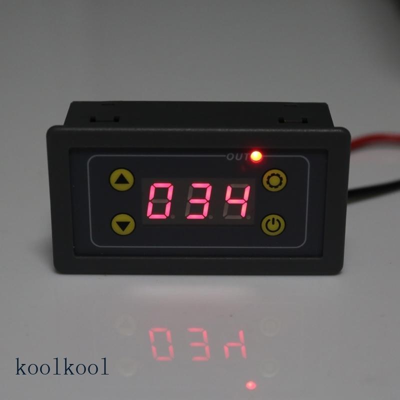 【KOOL】用於延時繼電器模塊 5-24v 用於 DC 110V-220V AC 控制開關用於時間 Re