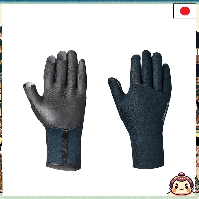 [來自日本] 台湾華語に翻訳すると：
SHIMANO 雙層氯丁橡膠手套3切割 GL-011V 黑色 L

要約文：SHI