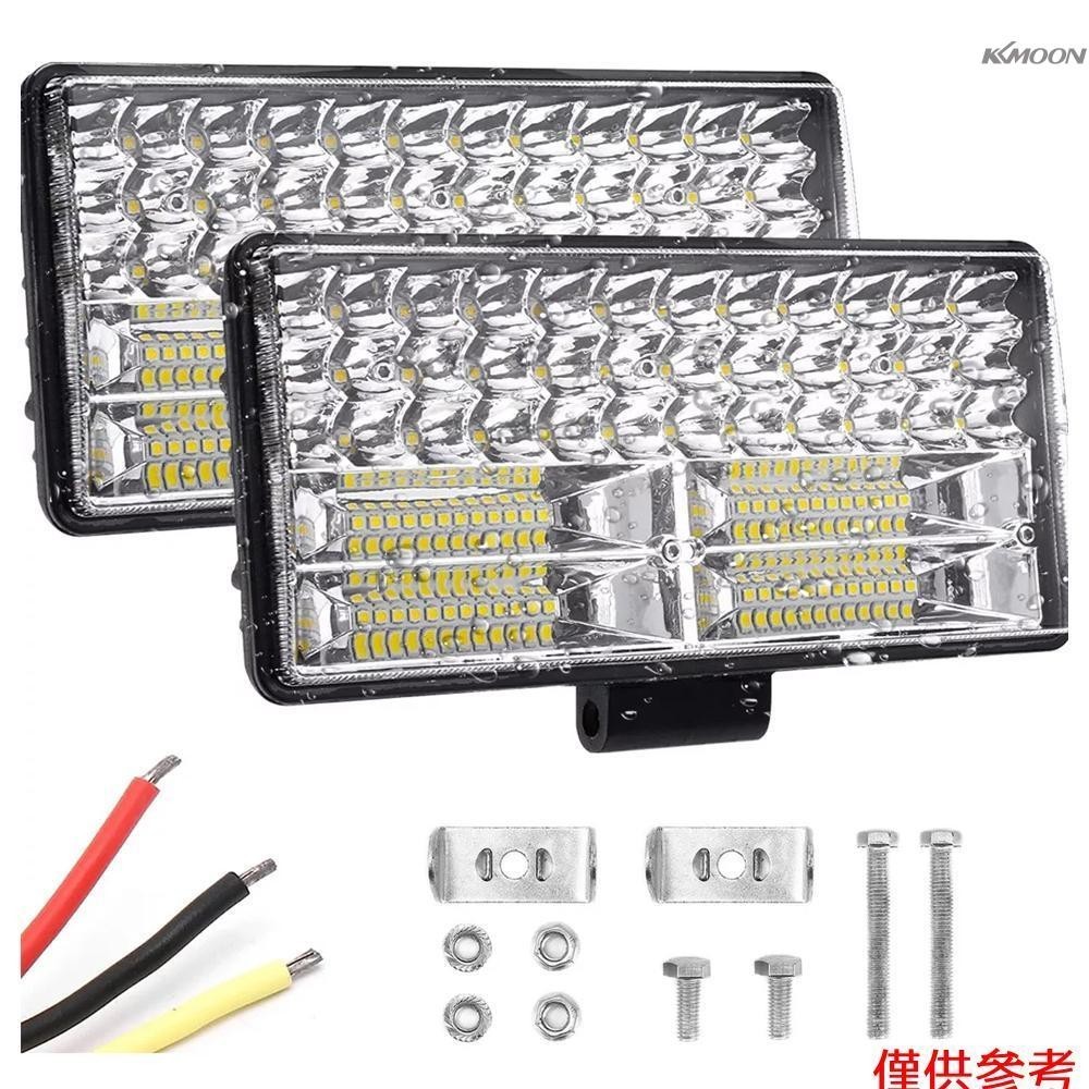 2 件裝 LED 拖拉機工作燈 9 英寸駕駛聚光燈輔助頭燈 12V-80V 通用拖拉機卡車皮卡 ATV