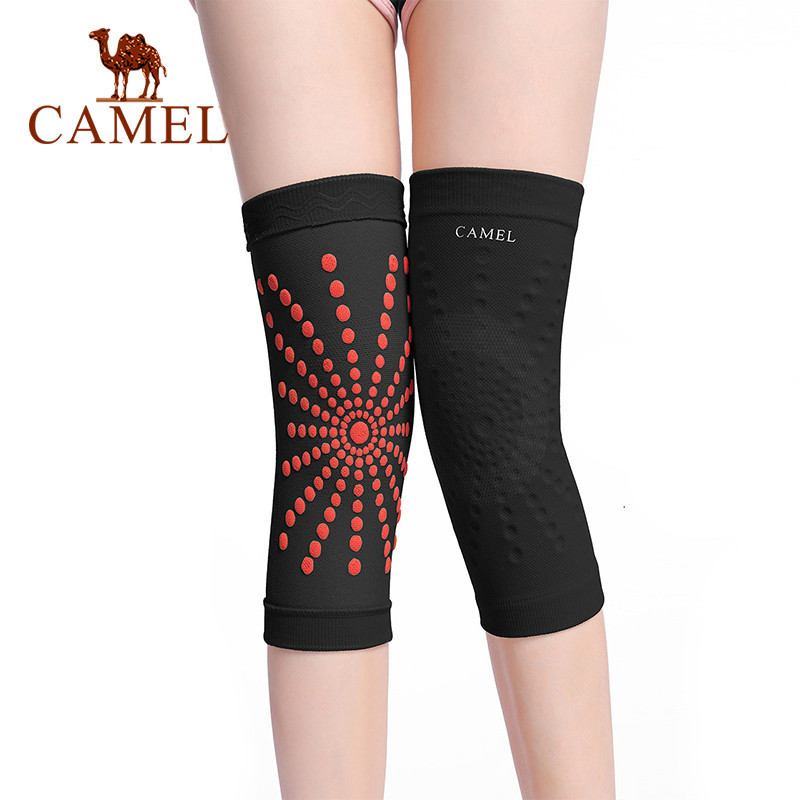 Camel Fever護膝保暖腿關節老人跑步運動男女冬季腿墊