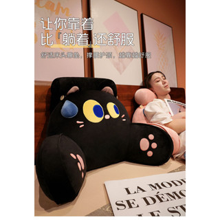 432414貨到付款新款促銷活動女生女孩禮物兒童棉花毛絨玩具公仔卡通玩偶禮品床頭靠墊卡通貓咪學生床上抱枕辦公室靠枕