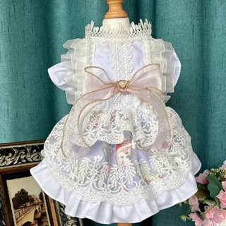 【特惠免運】寵物衣服 狗狗衣服 貓咪衣服 寵物狗衣服貓咪禮服高定狗狗兔兔約克夏洛麗塔公主裙