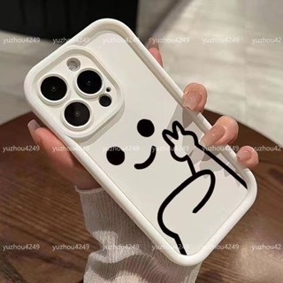 紅米 Note 13 Pro+ 5G 手機殼防摔適用於note13 pro + 4G 手機殼全包保護套個性耶線條人卡通殼