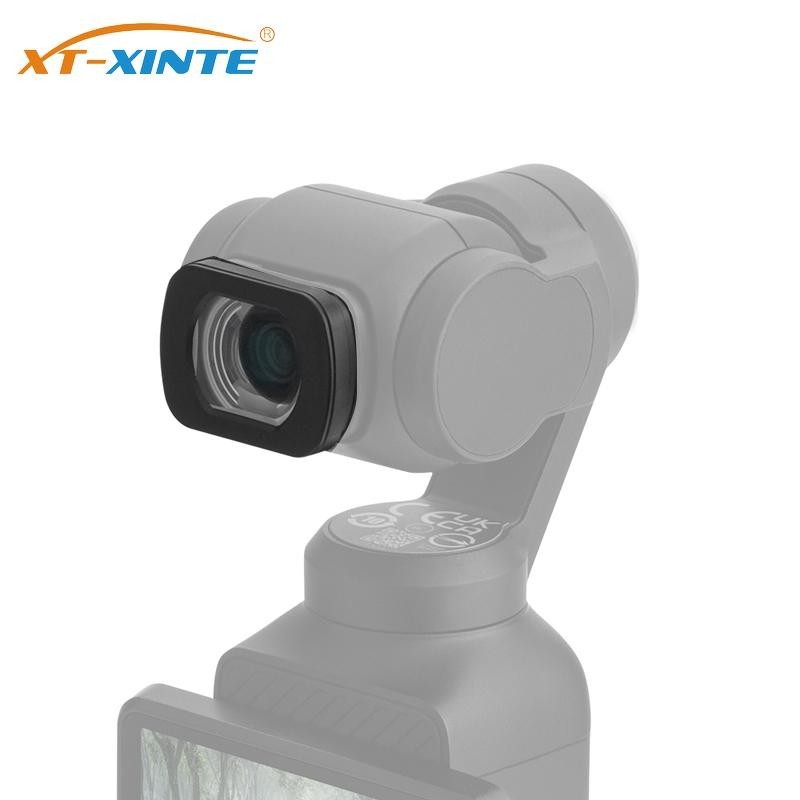 Xt-xinte 0.72x 廣角鏡頭濾鏡適用於 DJI Osmo Pocket 3 手持雲台相機 112° 廣角磁吸鏡