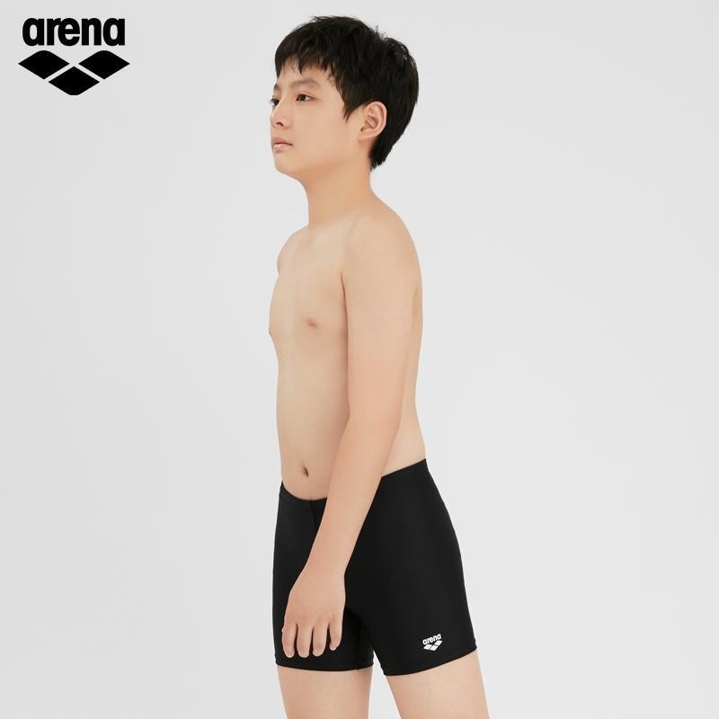 現貨  arena阿瑞娜  兒童泳衣 男童 青少年 舒適 平口 游泳褲