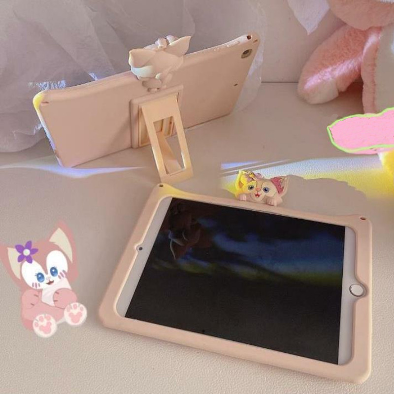 【愛美達】iPad 保護套可愛狐狸平板電腦保護套適用於 iPad 2/3/4/Mini/Air/Pro 系列