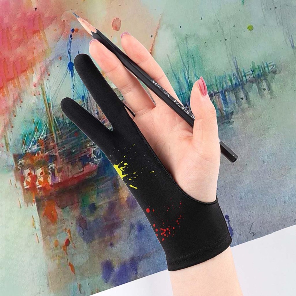 1 件手套繪畫繪圖防汗手套平板電腦設計