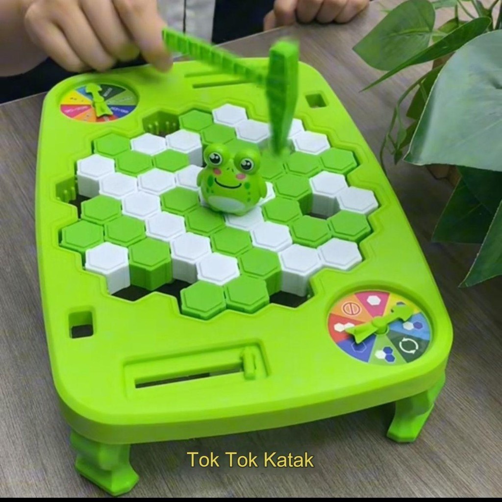 兒童桌面遊戲/破冰青蛙玩具/拯救小企鵝/破冰遊戲/破冰船親子互動