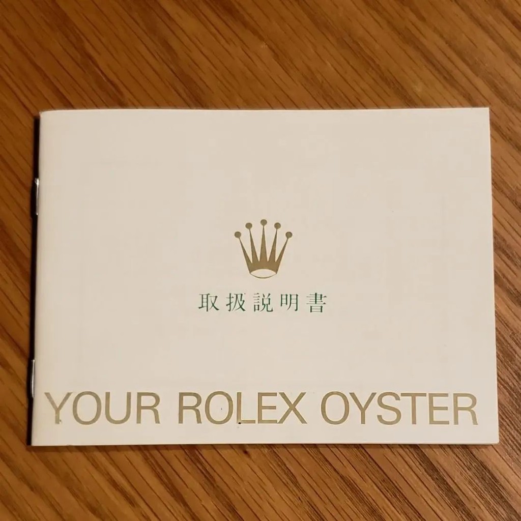ROLEX 勞力士 冊子 OYSTER mercari 日本直送 二手