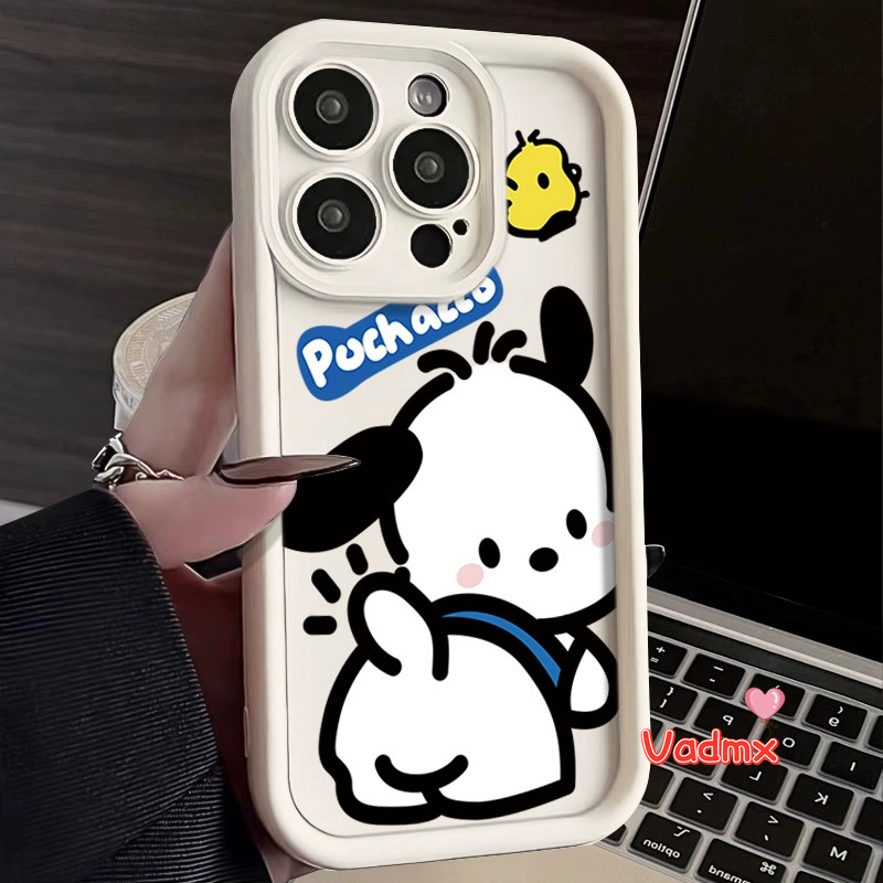 Pochacco 手機殼適用於 OPPO A78 A93 4G A7 A5S A12 AX5S A12S A11K F9