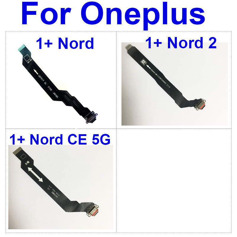適用於 Oneplus 1+ Nord Nord2 Nord CE 5G 充電器 USB 端口連接器 Flex Ribb