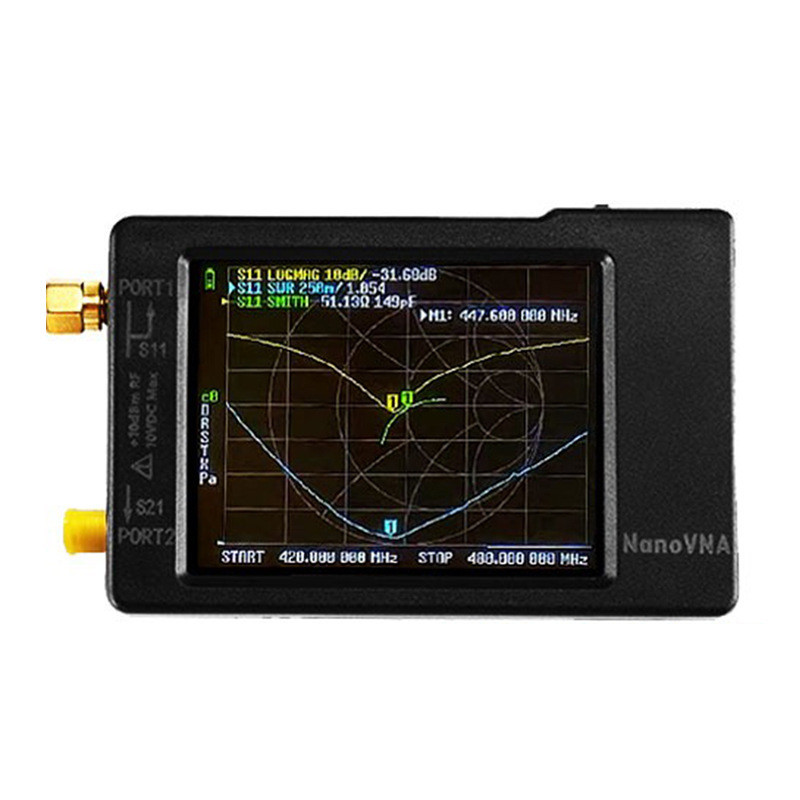 【現貨速發】NanoVNA矢量網路分析儀 天線分析儀 短波 MF HF VHF UHF 天分