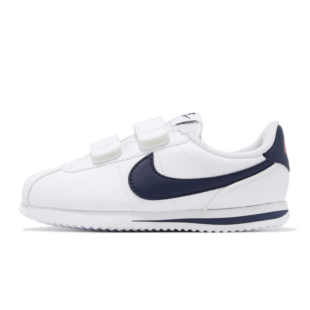 Nike 童鞋 Cortez Basic SL PSV 阿甘鞋 白 藍 中童 小朋友【ACS】 904767-106