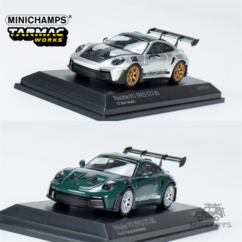 Minichamps x Tarmac Works 1:64 911 (992) GT3 RS 壓鑄模型車