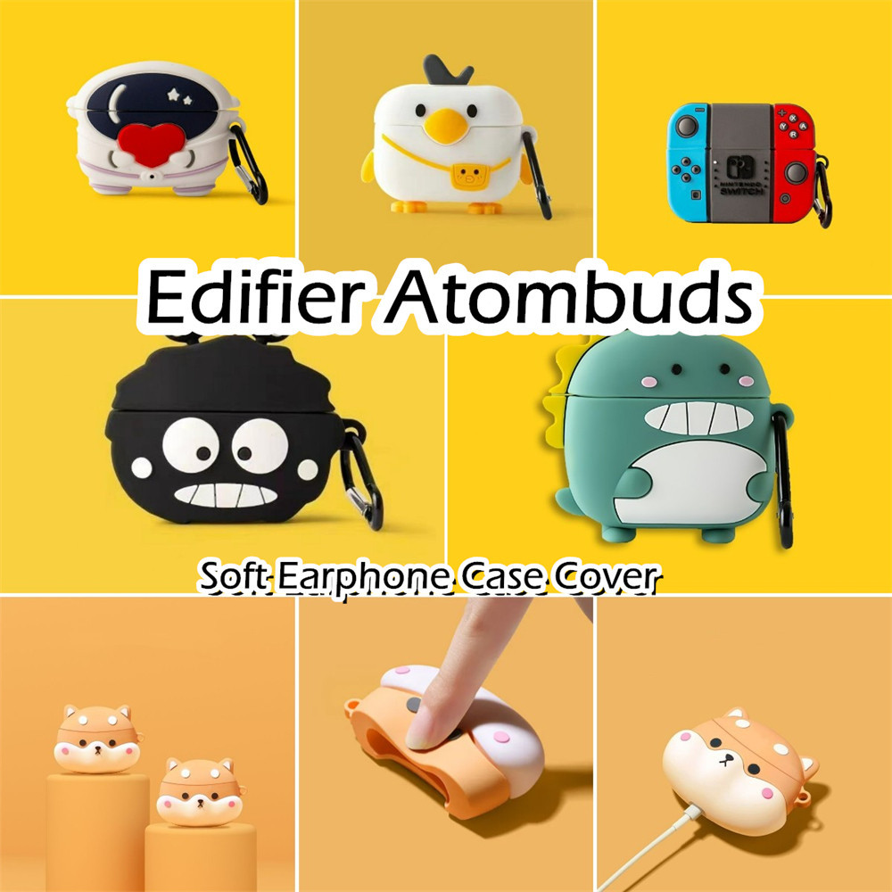 EDIFIER 【imamura】漫步者Atombuds保護套創新遊戲機卡通軟矽膠耳機套保護套