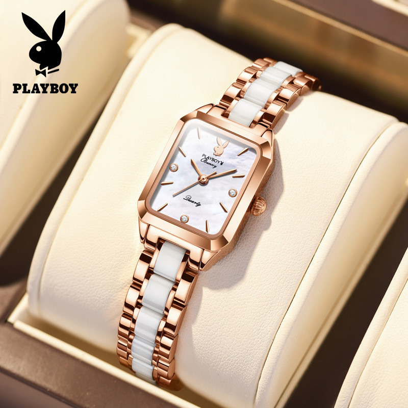 PLAYBOY 手錶 2050 (100%正品）情人節禮物送禮 防水 女士高級石英手錶