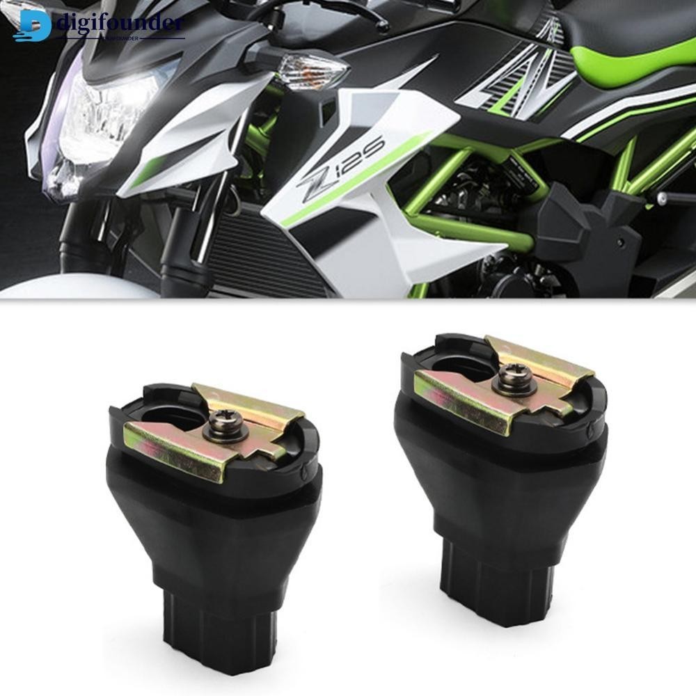 KAWASAKI Digifounder 對摩托車轉向信號燈適配器支撐手柄適用於川崎 Z125 Z250 Z300 Z4