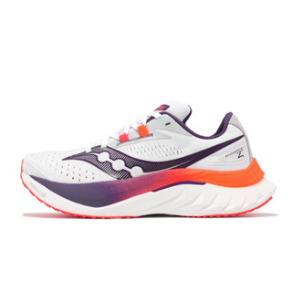 Saucony 競速跑鞋 Endorphin Speed 4 白 紫橘 回彈 女鞋 索康尼【ACS】 S10940129