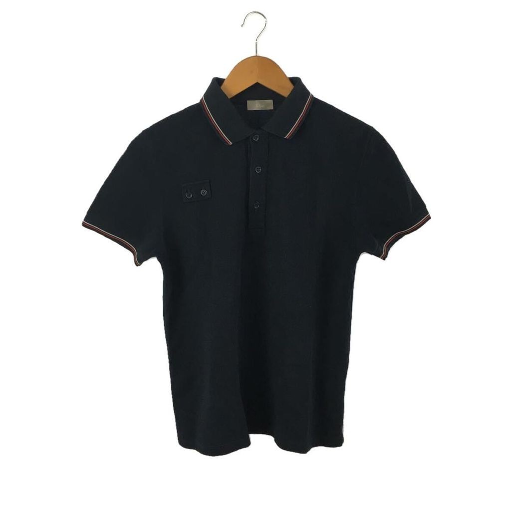 Dior HOMME me 69polo衫 襯衫海軍藍 棉 素色 日本直送 二手