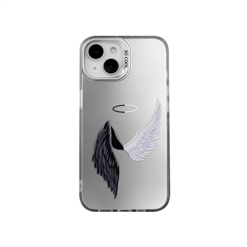 天使翅膀使用於蘋果iPhone15promax手機殼14/13/12硬11大孔xs/xr
