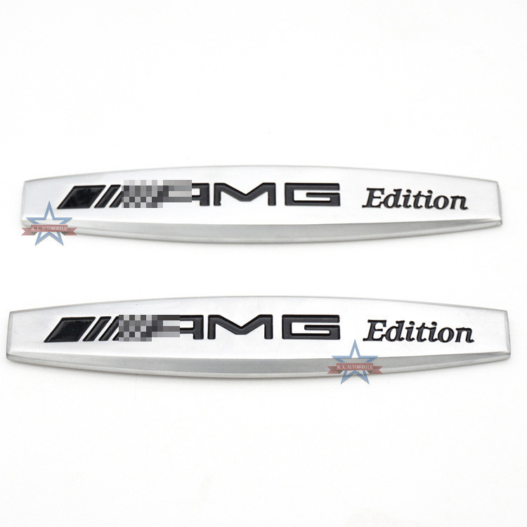 AMG葉子板標 翼子板金屬車標 貼標 改裝 個性 創意 裝飾 Benz 賓士 側標 w204 w205 w206 w21