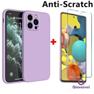 2in1手機殼+鋼化玻璃華為Y9s Y7p Nova 7 3 3i 5t Honor X8 X6 5G 4G防摔柔軟光滑