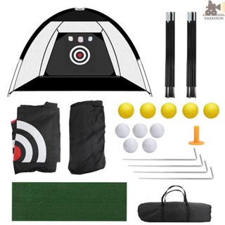 Snrx 室內室外高爾夫削片網可折疊高爾夫投球籠可折疊高爾夫練習網高爾夫訓練器材