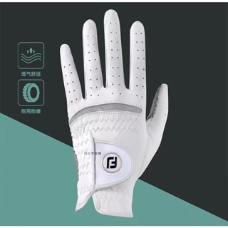 FootJoy FJ 高爾夫手套 男士小羊皮 耐磨手套 運動舒適 Golf球手套 防滑顆粒透氣