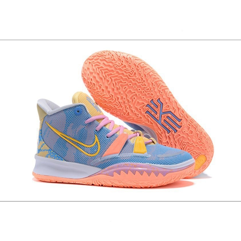 經典運動鞋 NK Kyrie 7 Irving 7 7代運動籃球鞋畫家藍粉色男款女款