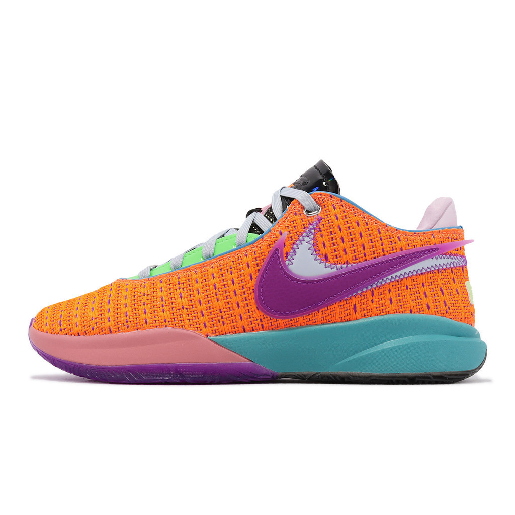 Nike 籃球鞋 LeBron XX EP Chosen 1 橘 紫 藍 20 男鞋 【ACS】 DJ5422-800