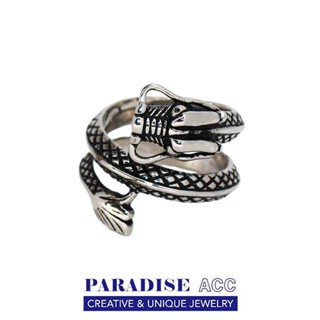PARADISE 盤龍 戒指 神龍 復古 不鏽鋼 鈦鋼 316L 不過敏 不生鏽 不掉色 最高品質