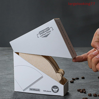 {largelooking}咖啡濾紙錐形濾紙滴濾紙進口美式咖啡木漿全新