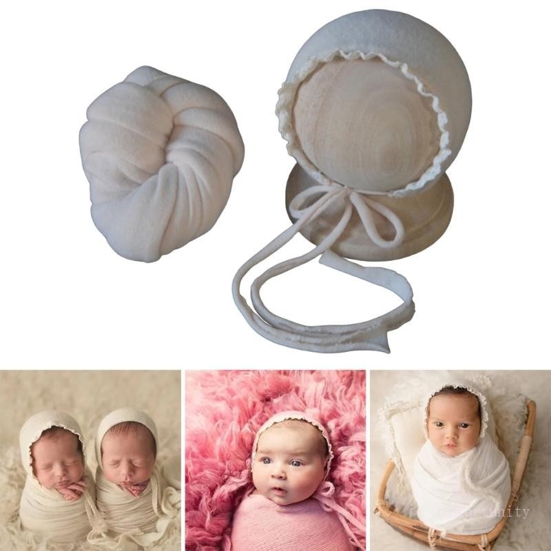 Opp1 新生兒攝影擺姿勢道具頭巾帽子籃子地毯攝影棚背景
