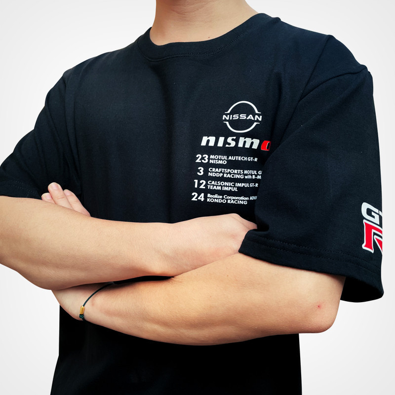 態度GTR短袖日產nismo super gt紀念T恤JDM戰神方程式F1賽車周邊0127