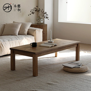實木茶几簡約現代小戶型客廳家用茶桌日式宅寂風矮桌原木北歐茶臺 茶几 茶桌 邊幾 沙發邊幾 咖啡桌 日式 極簡 簡約
