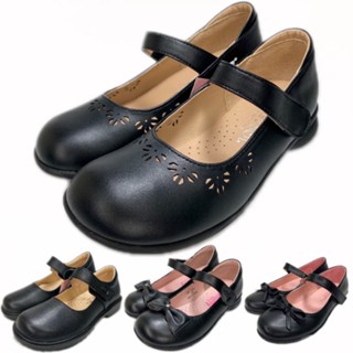 台灣製 女童皮鞋 學生鞋 黑皮鞋 花童鞋 Tolaku 雕花 亮面 漆皮