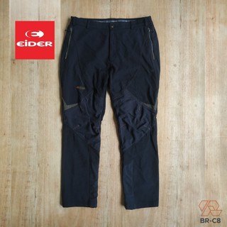 Hitam Eider 男士山地戶外褲子黑色圖案 36 碼