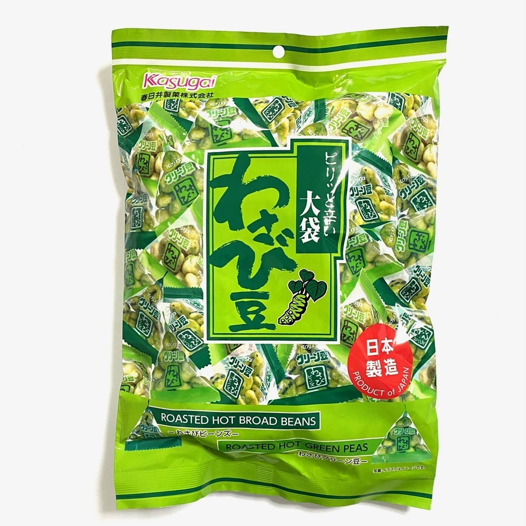 春日井豆菓子(芥末味) 芥末豌豆/芥末蠶豆 (240g)