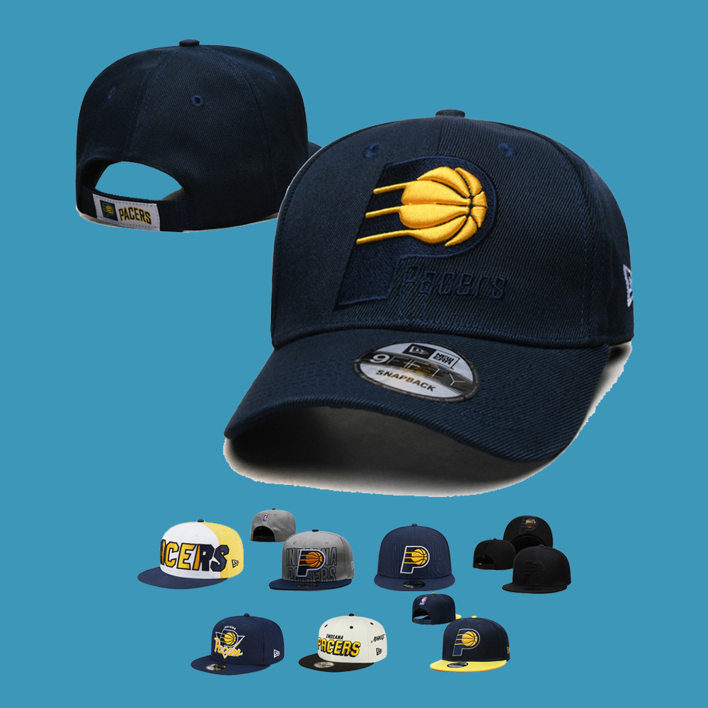 NBA 調整帽 印第安納溜馬 Indiana Pacers 棒球帽 男女通用 可調整 彎帽 平沿帽 嘻哈帽 運動帽