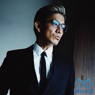 [Mortal] 木村拓哉同款 眉毛眉線款眼鏡框 復古近視眼鏡 超輕純鈦商務眼鏡架
