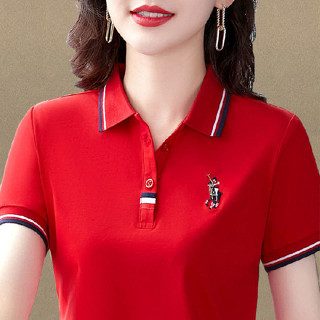 2025夏新款polo衫韓版修身ins潮運動翻領休閑上衣100%品質短袖夏韓版短袖polo衫 polo領短袖【PAPA】