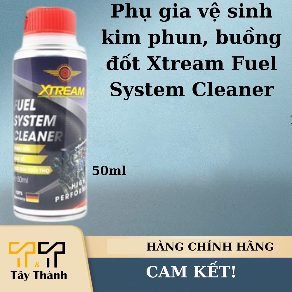 Xtream 燃油系統清潔劑清潔添加劑、燃燒器 50 毫升