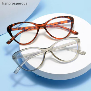Hanprosperous 個性時尚貓眼眼鏡女三角框派對電腦遊戲保護眼鏡不錯