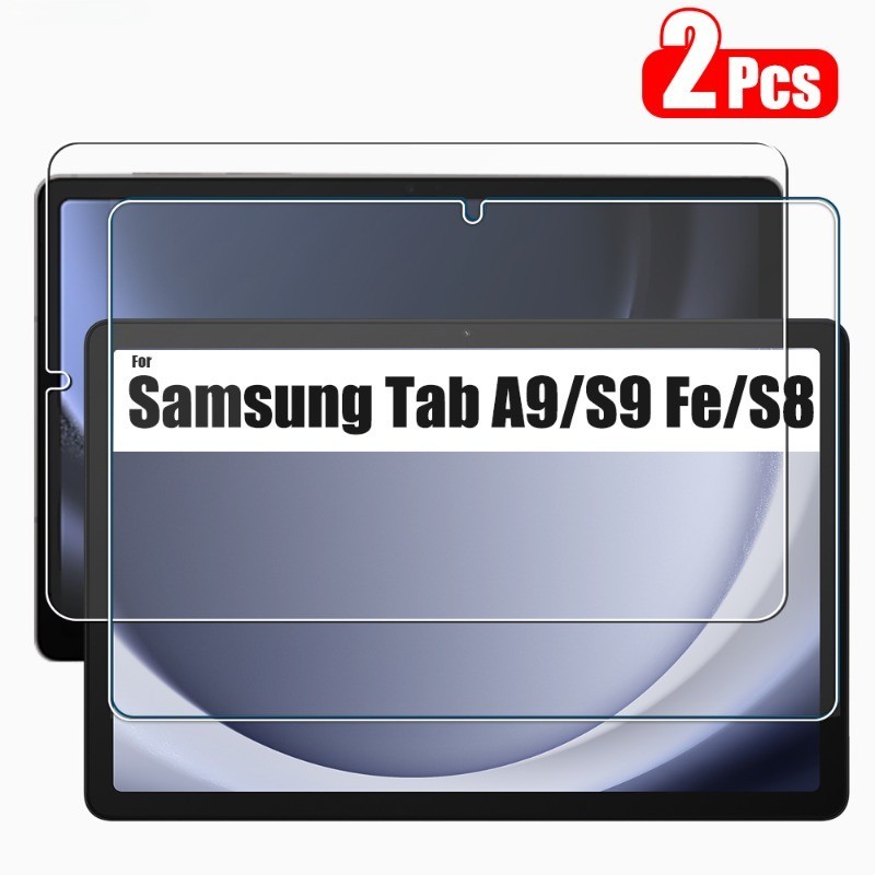 SAMSUNG 2 件裝屏幕保護膜鋼化玻璃適用於三星 Galaxy Tab S9 Fe SM-X710 X716B X7