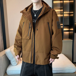 春秋季新款男士夾克衫外套潮休閒百搭外衣帥氣韓版青年上衣服男女