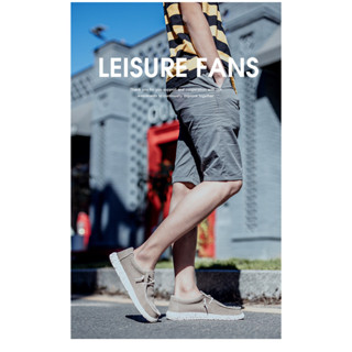 2025男士帆布鞋平底休閒鞋帆布樂福鞋Men Loafers